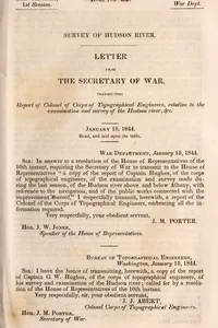 Survey of Hudson River