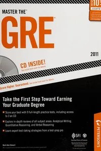 Peterson's master the GRE 2011
