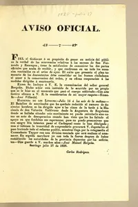 Aviso oficial