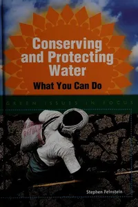 Conserving and protecting water