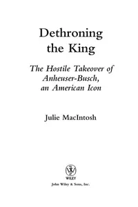 Cover of Dethroning the king