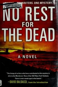 Cover of No Rest for the Dead by Jeff Abbott