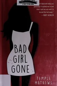 Capa de Bad girl gone