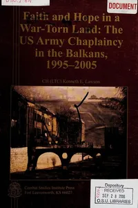 Faith and hope in a war-torn land