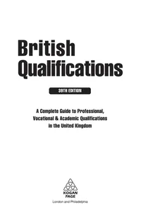 A complete guide to professional, vocational and academic qualifications in the UK