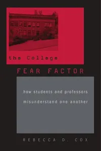 Cover of The College Fear Factor