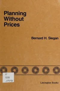 Planning without prices