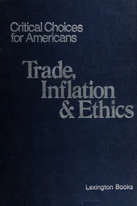 Trade, inflation & ethics