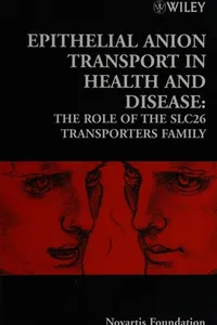 Epithelial anion transport in health and disease