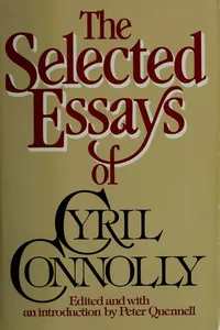 Cover of The selected essays of Cyril Connolly by Cyril Connolly