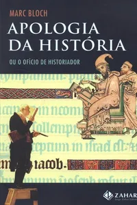 Capa de Apologia da História por Marc Bloch