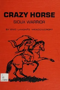 Crazy Horse, Sioux warrior
