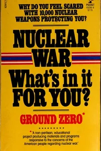 Nuclear war--what's in it for you?