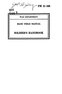 Soldier's Handbook