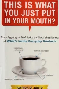 This is what you just put in your mouth?
