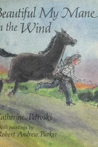 Beautiful my mane in the wind