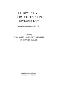 Comparative perspectives on revenue law