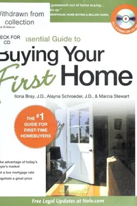 Nolo's essential guide to buying your first home