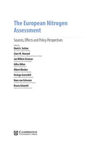 The European nitrogen assessment