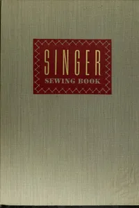 Singer sewing book