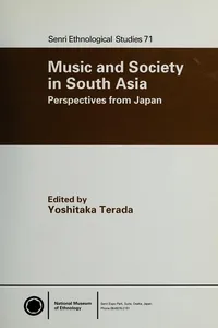 Music and society in South Asia