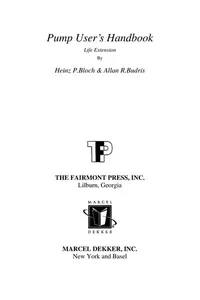 Pump Users Handbook Life Extension