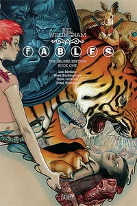 Cover of Fables: The Deluxe Edition Book One by Bill Willingham