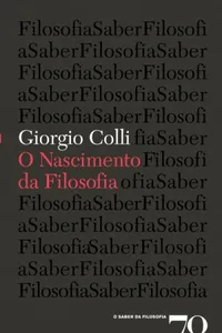 O nascimento da filosofia