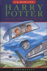 Cover of Harry Potter and the Chamber of Secrets by J.K. Rowling
