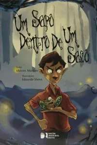Um sapo dentro de um saco