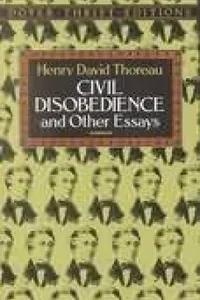 Cover of Civil Disobedience and Other Essays by Henry David Thoreau