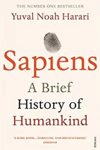 Cover of Sapiens by Yuval Noah Harari