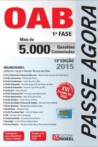 Passe Agora OAB 1ª Fase. 5000 Questões Comentadas