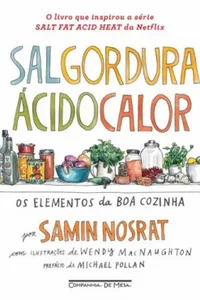 Sal, gordura, ácido, calor
