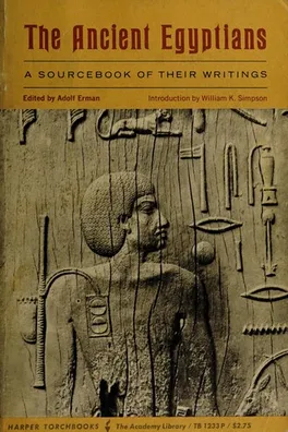 Capa de The ancient Egyptians