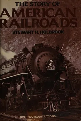 Capa de The story of American railroads