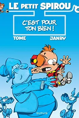 Capa de Le Petit Spirou Tome 4