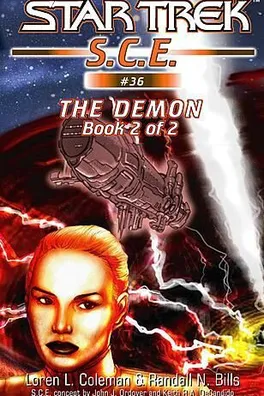 Capa de Star Trek S.C.E. - The Demon, Book 2