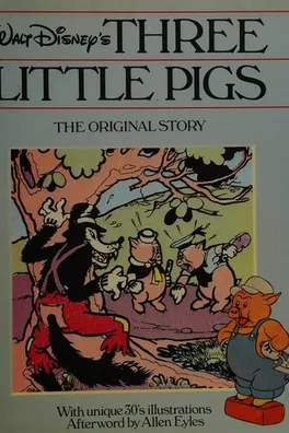 Capa de "Three little pigs"