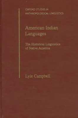 Cover of American Indian languages