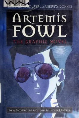 Capa de Artemis Fowl. The Graphic Novel