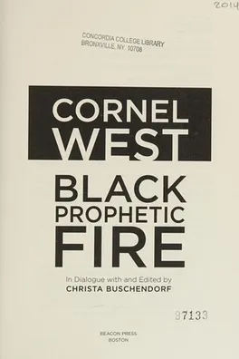 Capa de Black prophetic fire