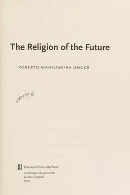 Capa de Religion of the Future