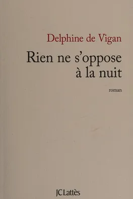 Capa de Rien ne s'oppose à la nuit