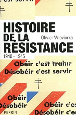 Capa de Histoire de la Résistance