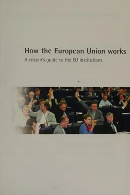 Capa de How the European Union Works