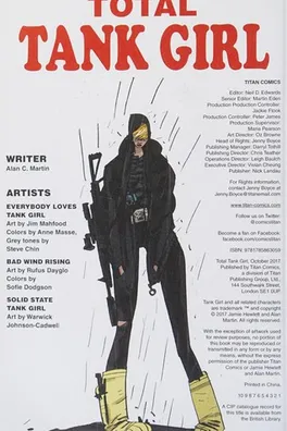 Capa de Total Tank Girl