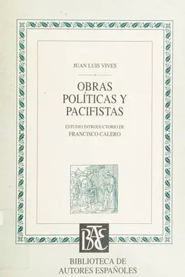 Capa de Obras políticas y pacifistas