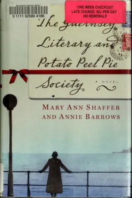 Capa de The Guernsey Literary and Potato Peel Pie Society