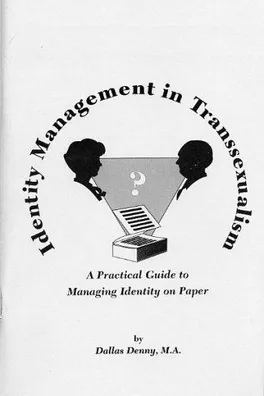 Capa de Identity Management in Transsexualism